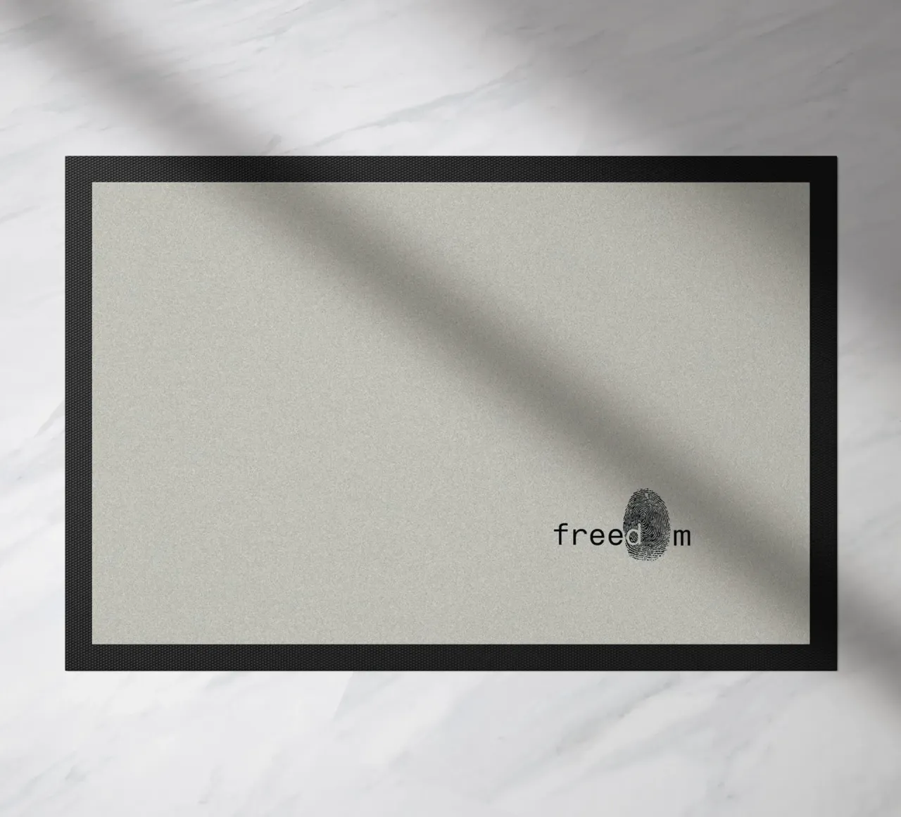Freedom doormat by Hey Vincent