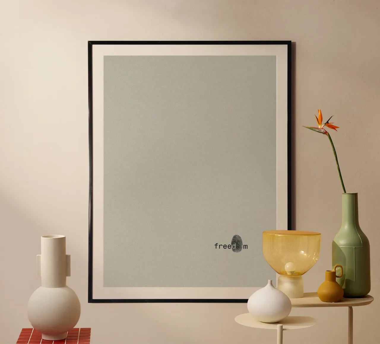 Freedom poster da Hey Vincent