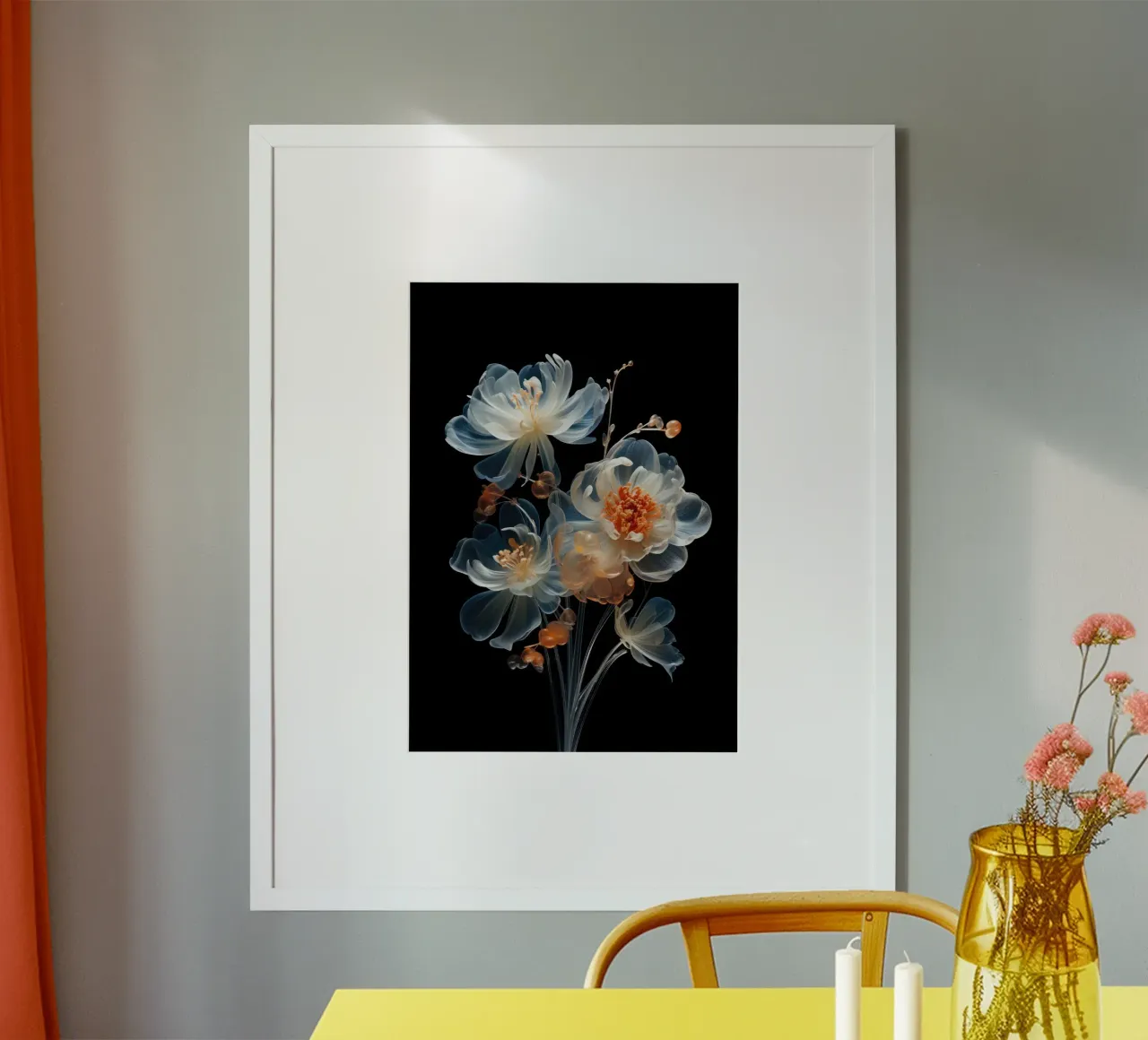 Flower structure poster van PosterPrint