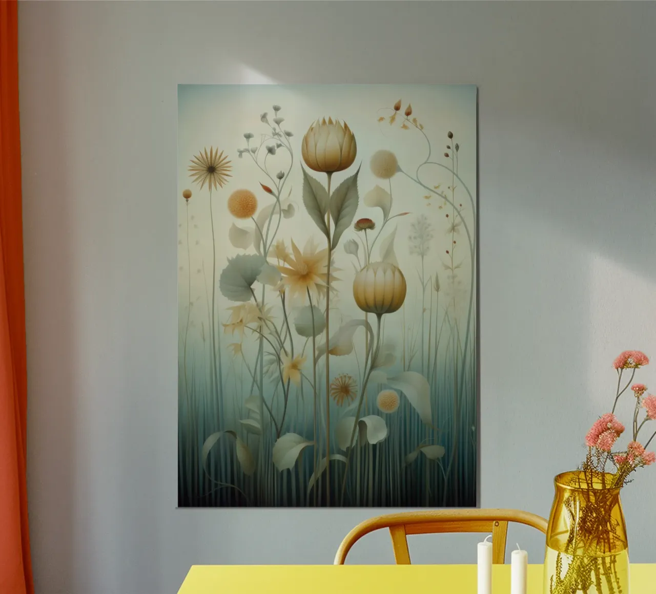 Fiori all'acquerello carta hahnemühle da PosterPrint