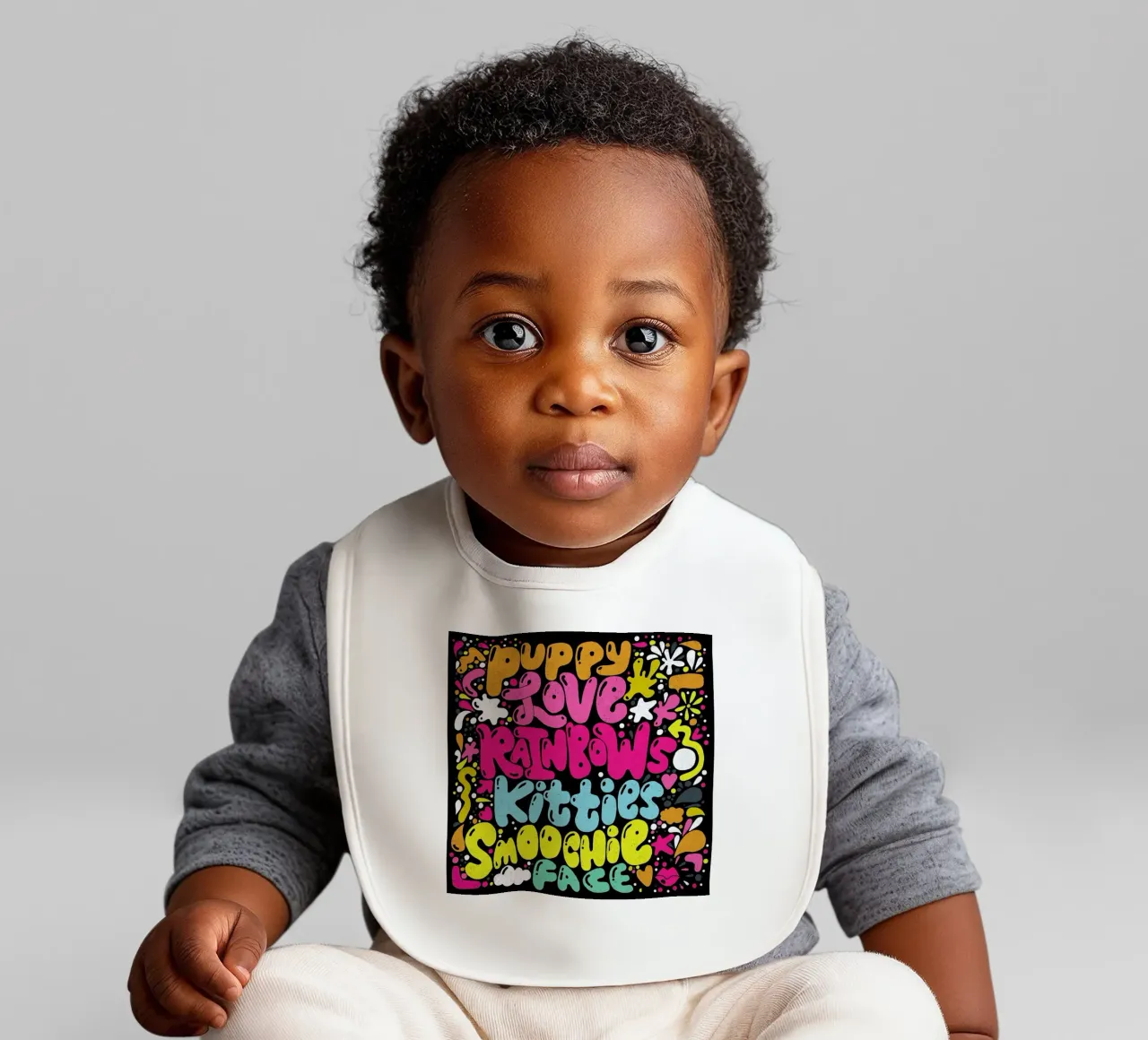 Rainbow Smoochie bavaglino da Matthew Taylor Wilson