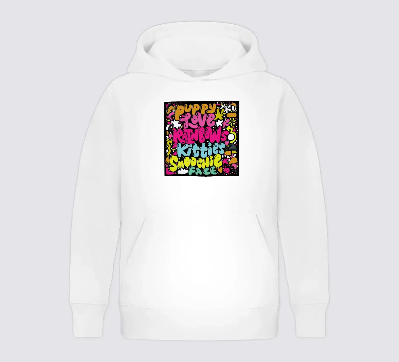 Rainbow Smoochie felpa bambino con cappuccio da Matthew Taylor Wilson