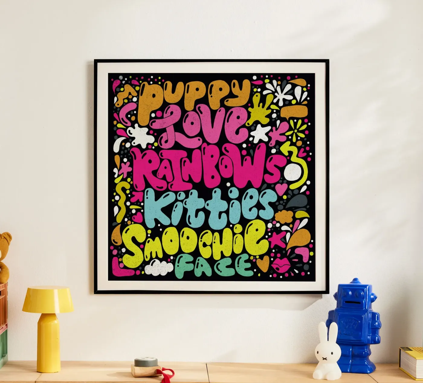 Rainbow Smoochie Poster von Matthew Taylor Wilson