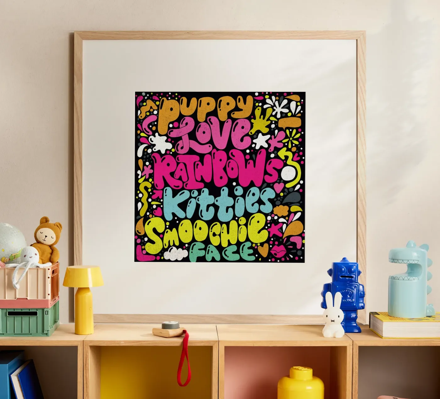 Rainbow Smoochie Poster von Matthew Taylor Wilson