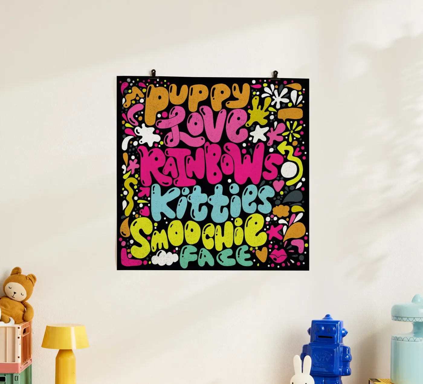 Rainbow Smoochie Poster von Matthew Taylor Wilson
