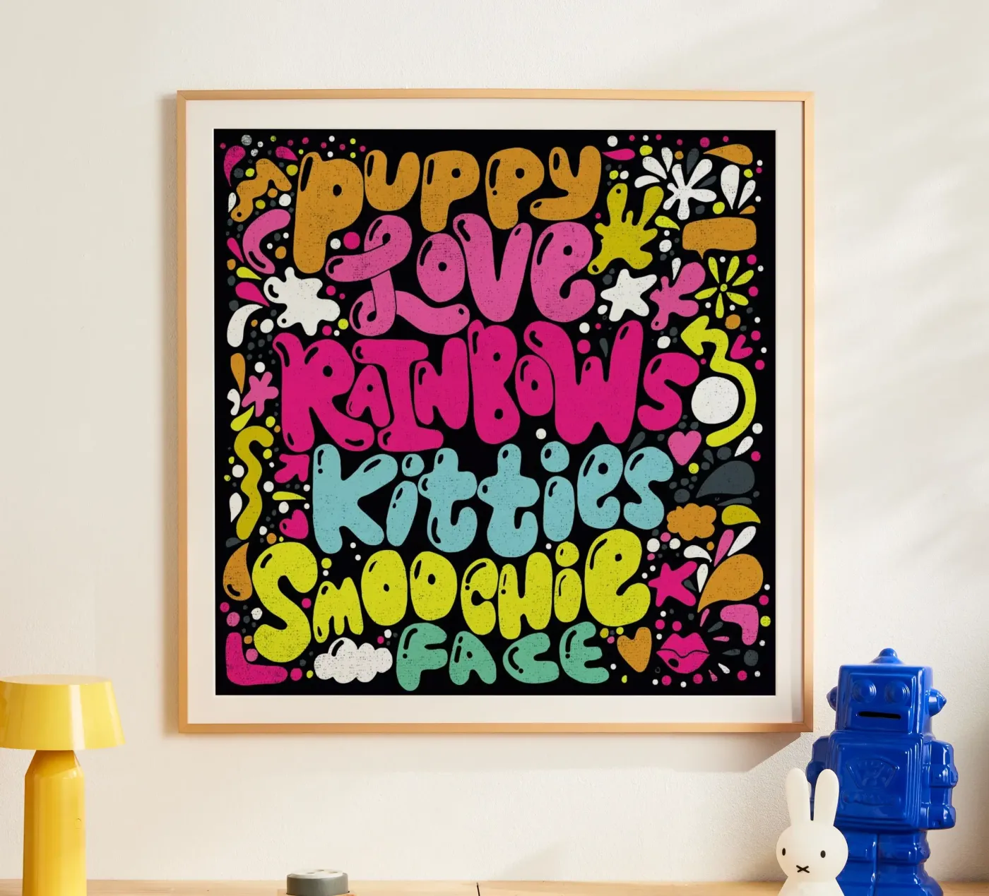 Rainbow Smoochie Poster von Matthew Taylor Wilson