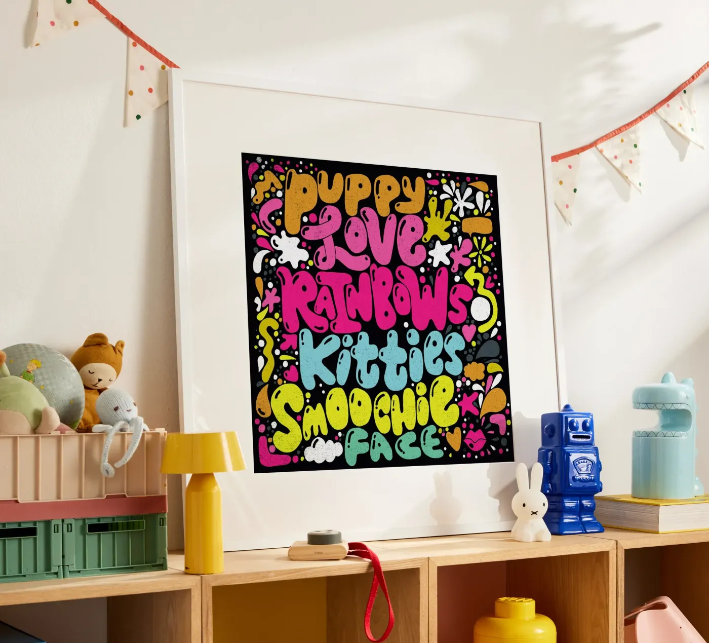Rainbow Smoochie Poster von Matthew Taylor Wilson