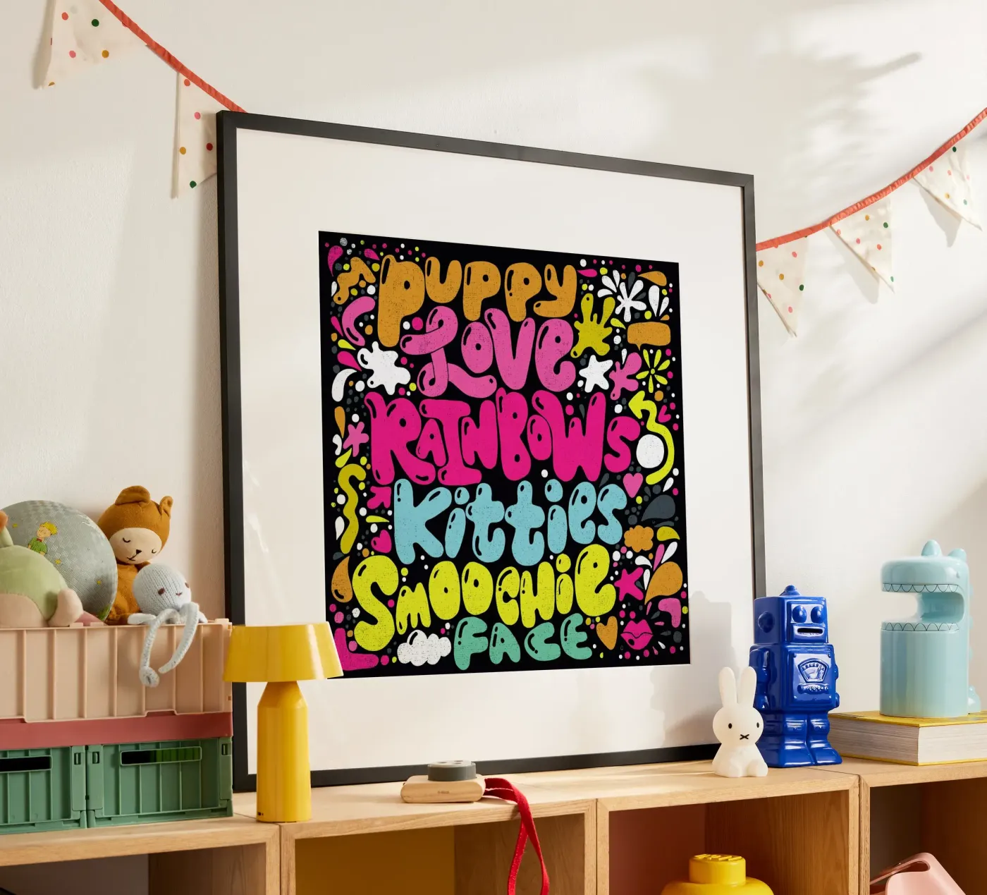 Rainbow Smoochie Poster von Matthew Taylor Wilson