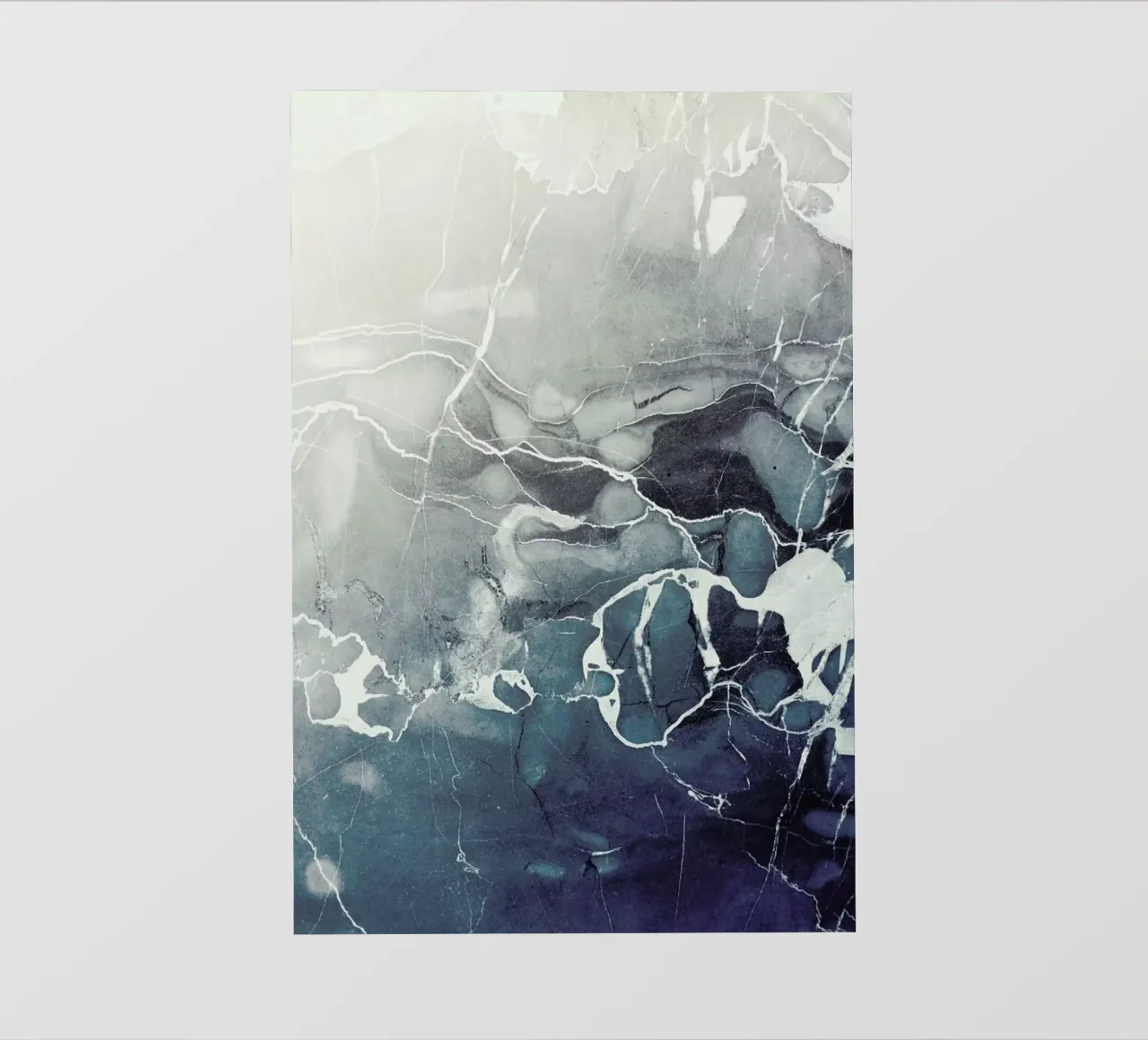 Blue Sea Marble pvc-zeil van cafelab