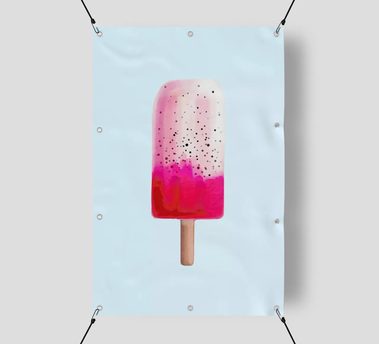 Dragonfruit Popsicle telo in pvc da cafelab