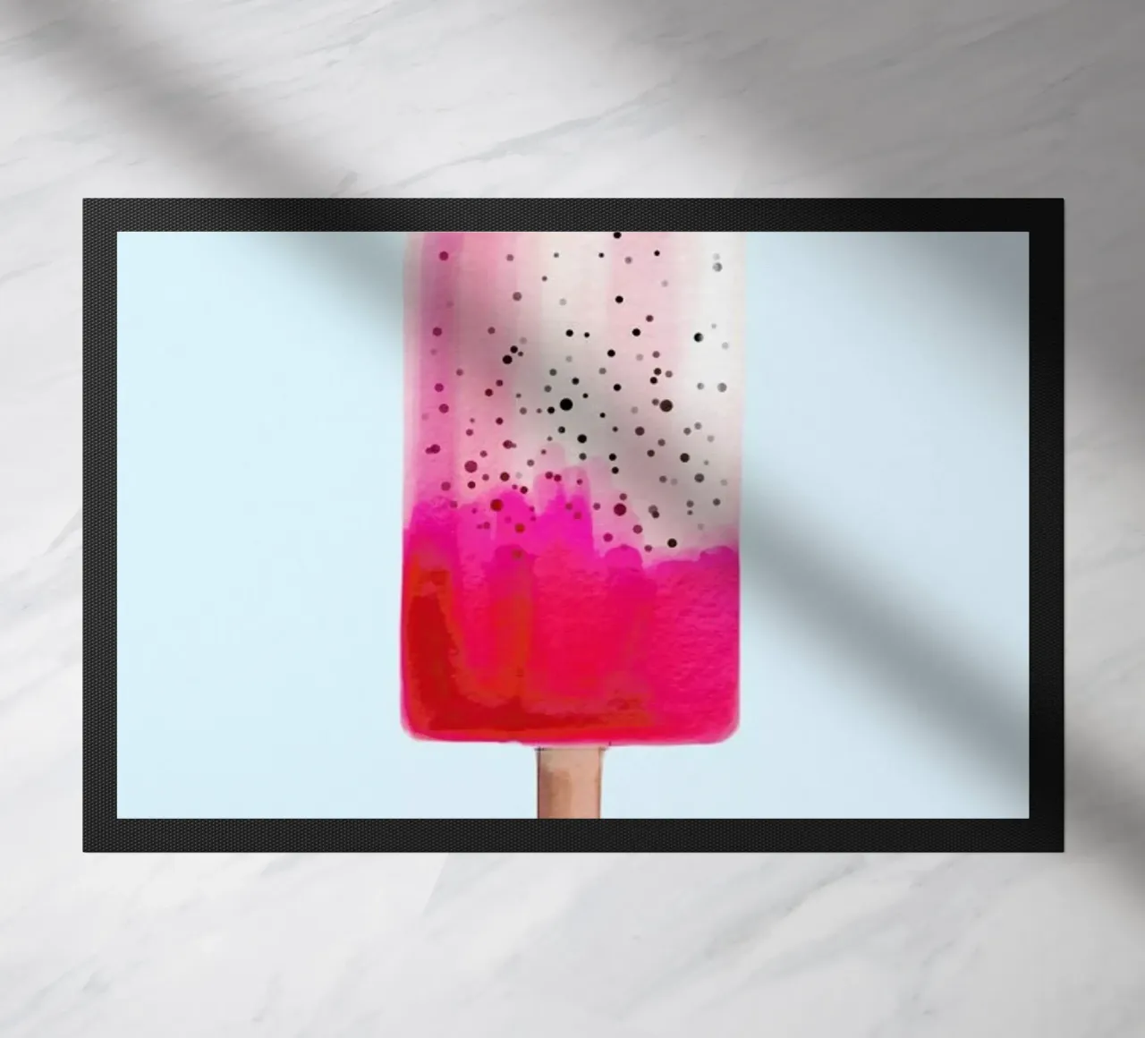 Dragonfruit Popsicle doormat by cafelab