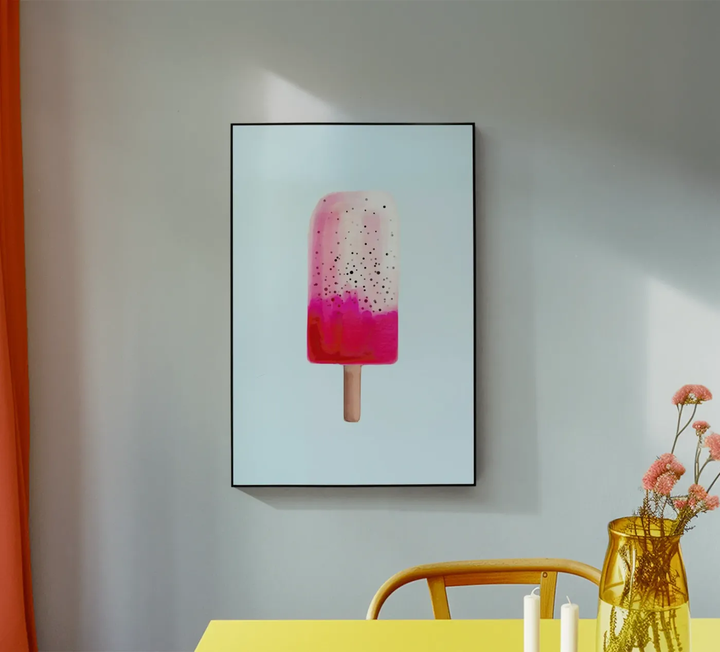 Dragonfruit Popsicle plexiglass da cafelab