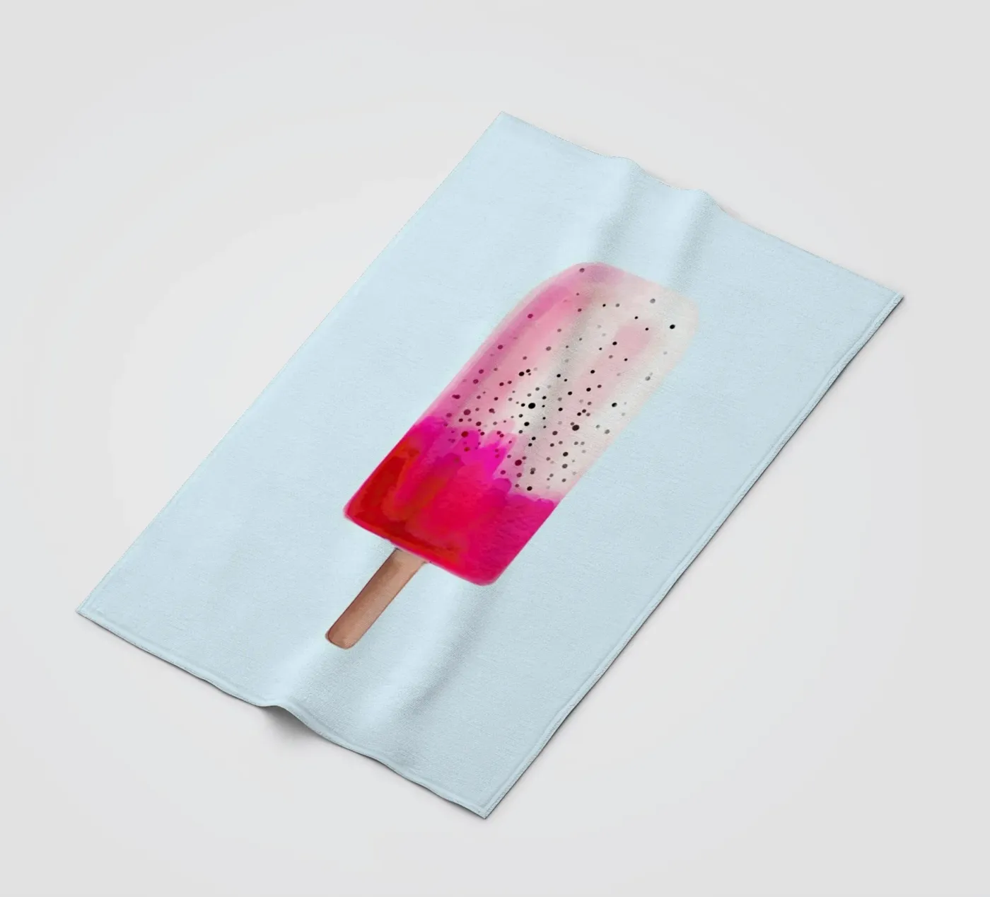 Drachenfrucht-Eis am Stiel Fleecedecke von Tiny Wonder Co.