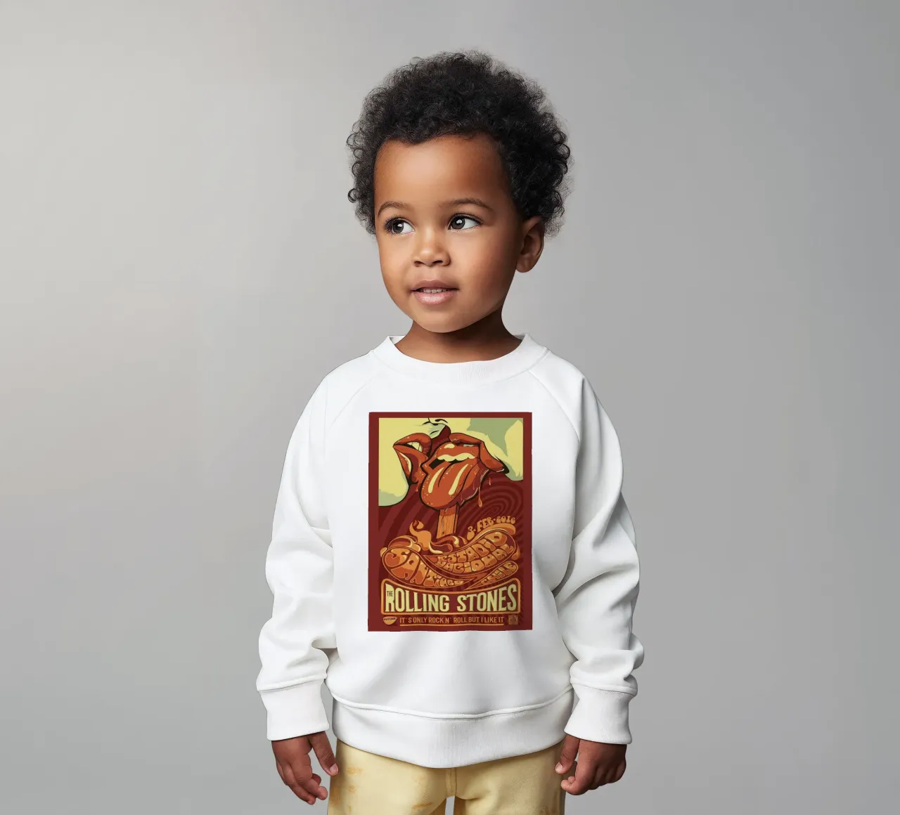 ROLLING STONES FUTURO IT'S ONLY ROCK N ROLL BUT I LIKE IT Baby Sweatshirt von SoundStudio