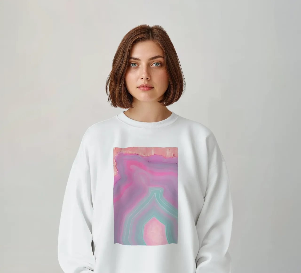 Pastel Agate felpa da cafelab