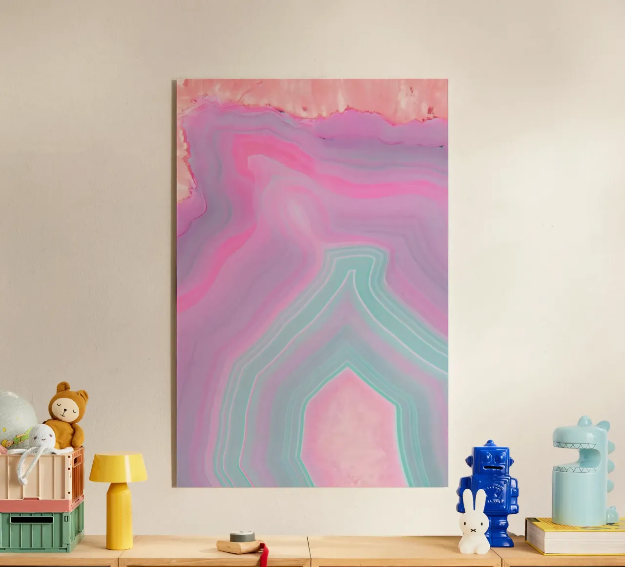 Pastel Agate plexiglass da cafelab