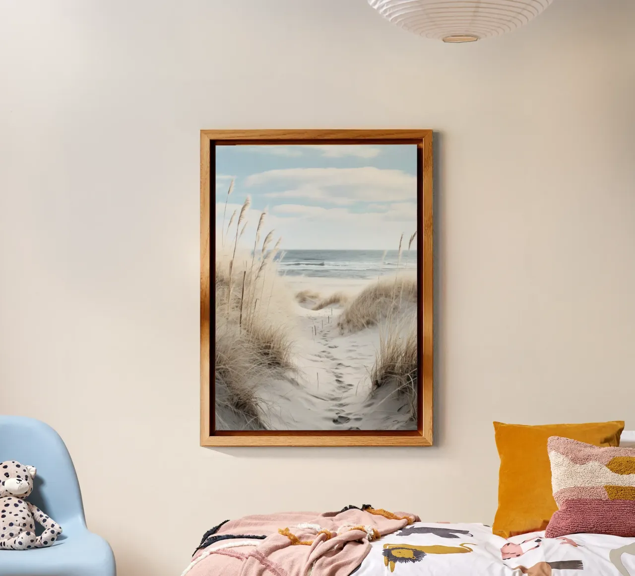 Beach path forex plate by PosterPrint