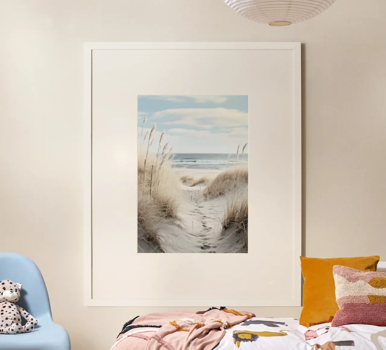 Beach path poster by PosterPrint