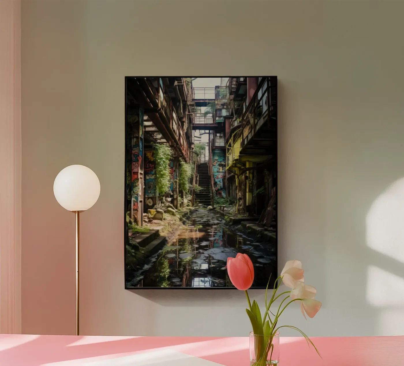 Luogo perduto Fabrik plexiglass da PosterPrint