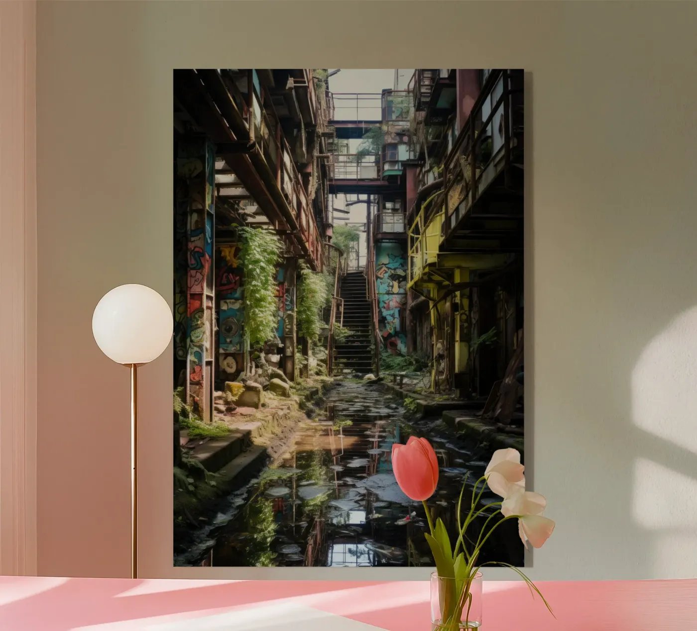 Luogo perduto Fabrik plexiglass da PosterPrint