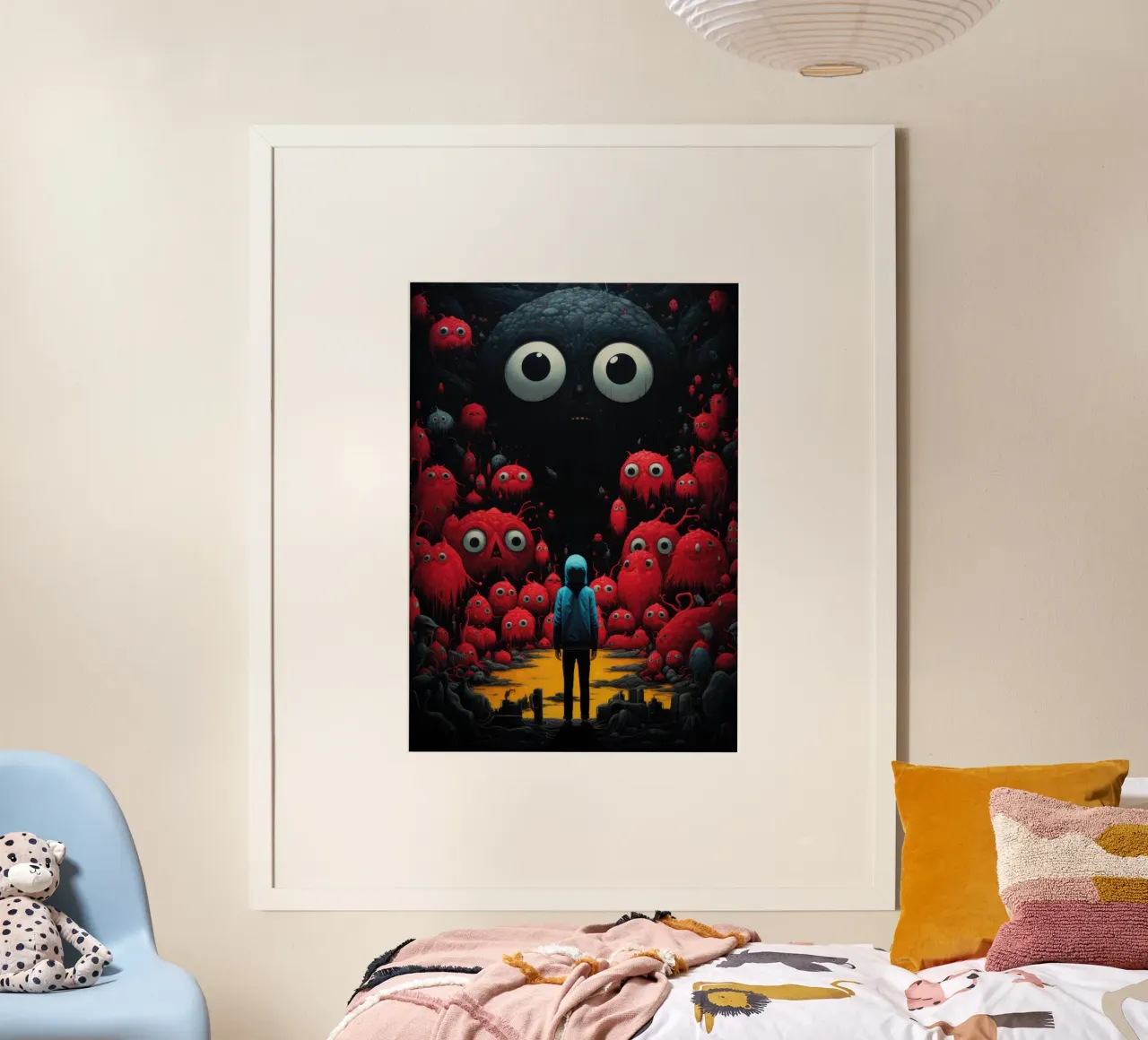 Pensieri nella testa poster da PosterPrint
