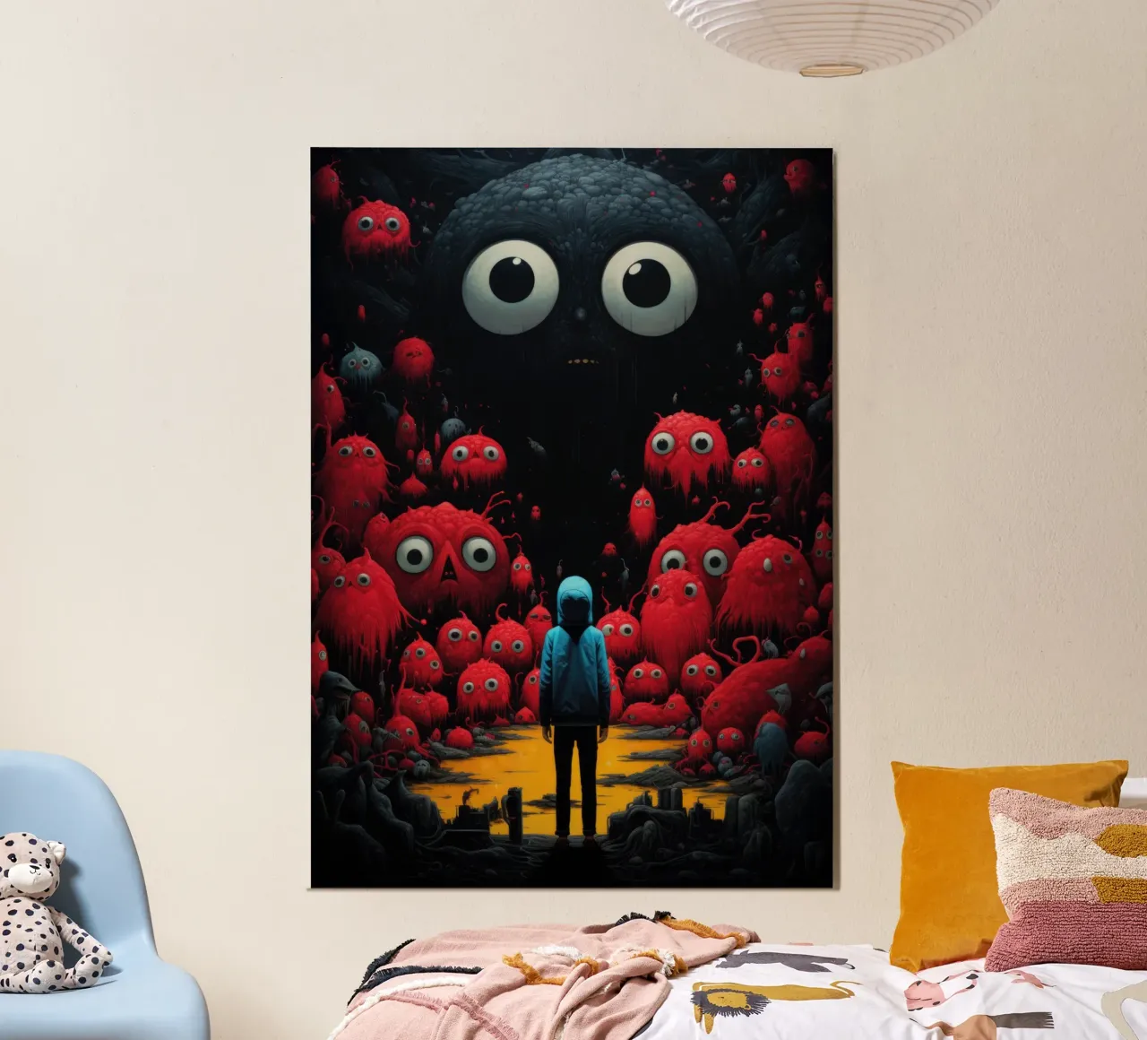 Pensieri nella testa poster da PosterPrint