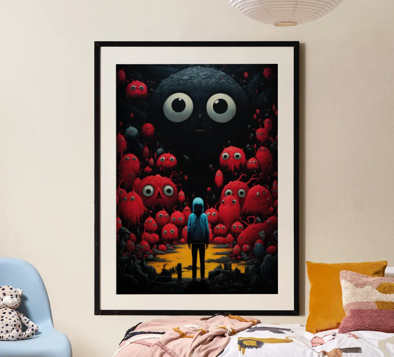 Pensieri nella testa poster da PosterPrint