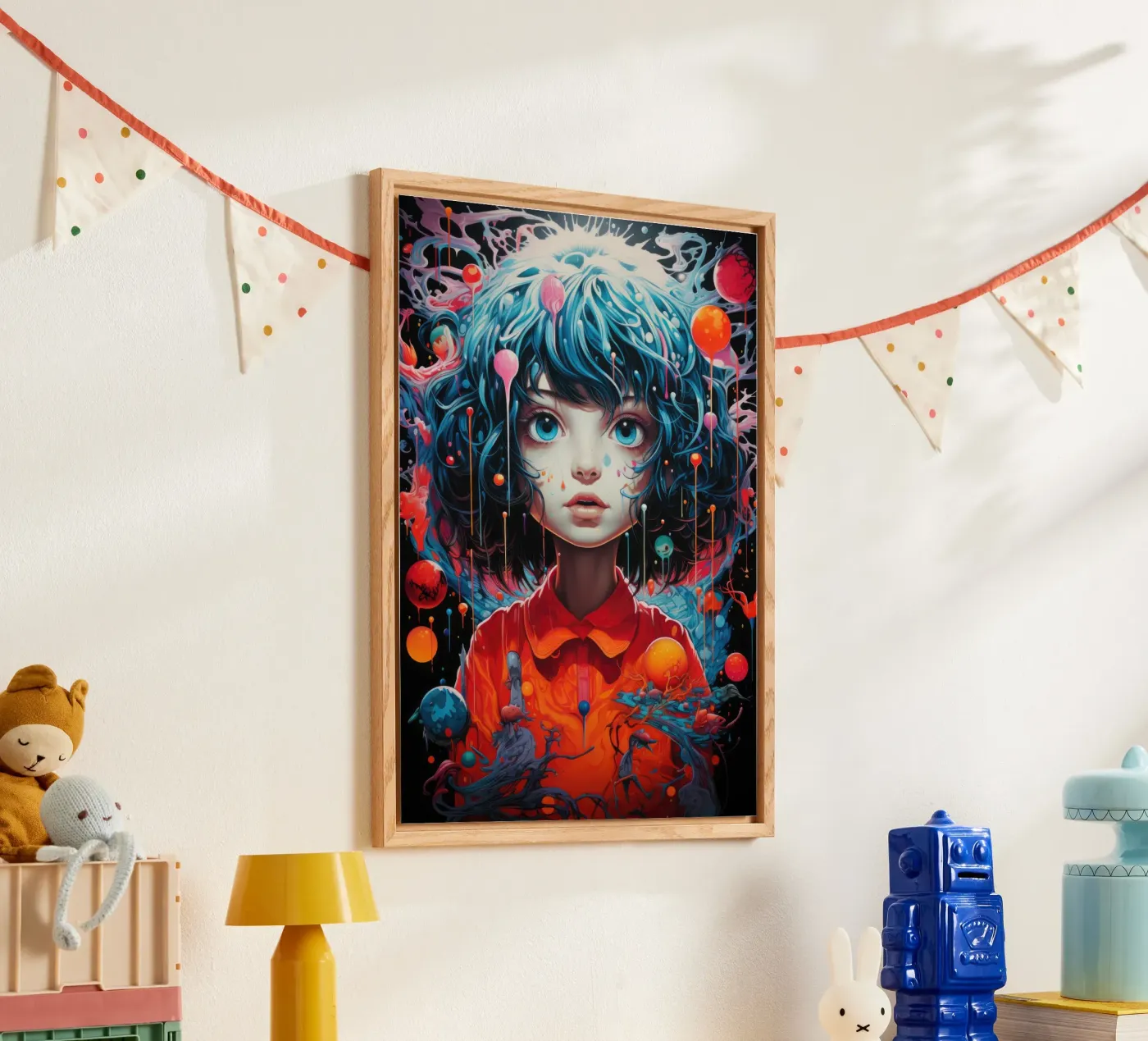 Chaos in the head plexiglas de PosterPrint