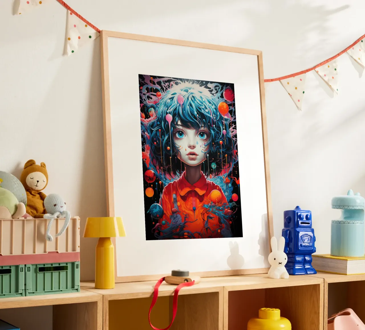 Chaos im Kopf Poster von PosterPrint