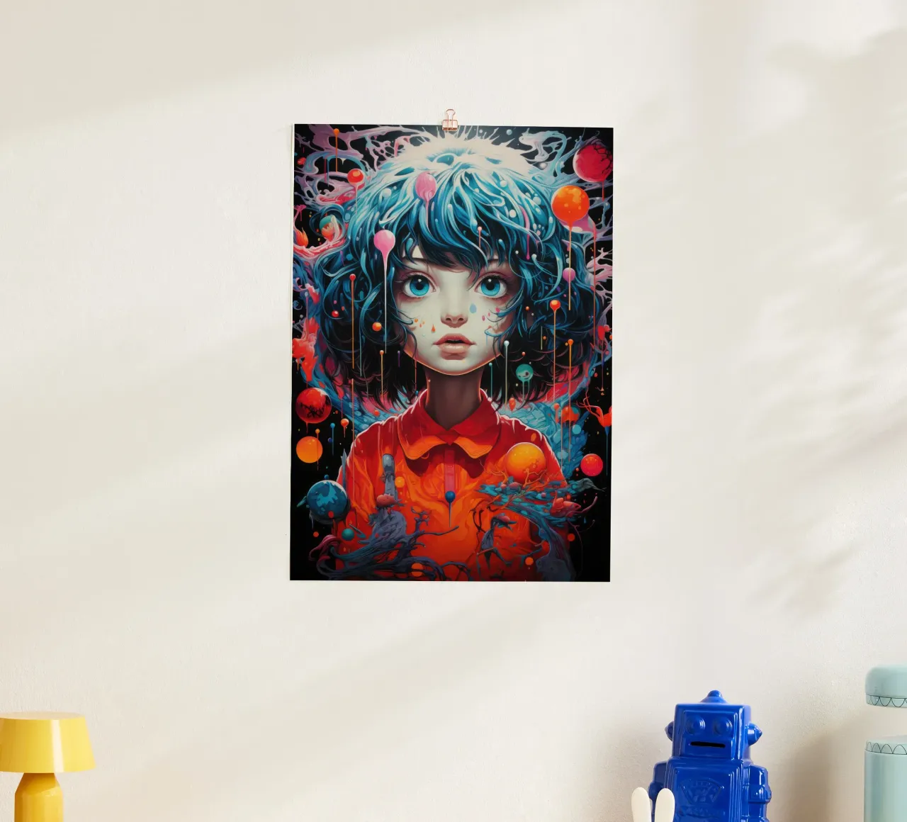 Chaos im Kopf Poster von PosterPrint