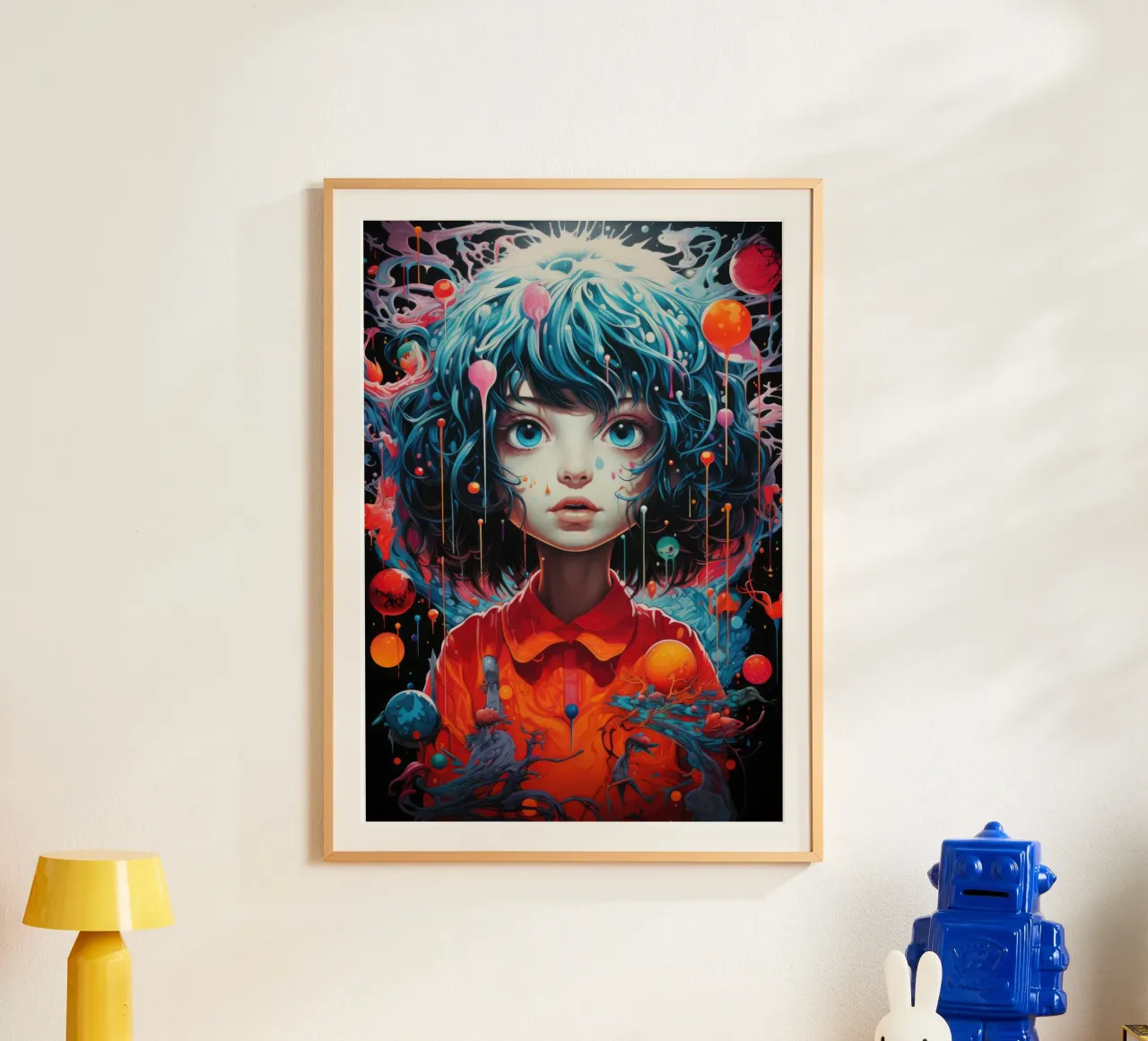 Chaos im Kopf Poster von PosterPrint