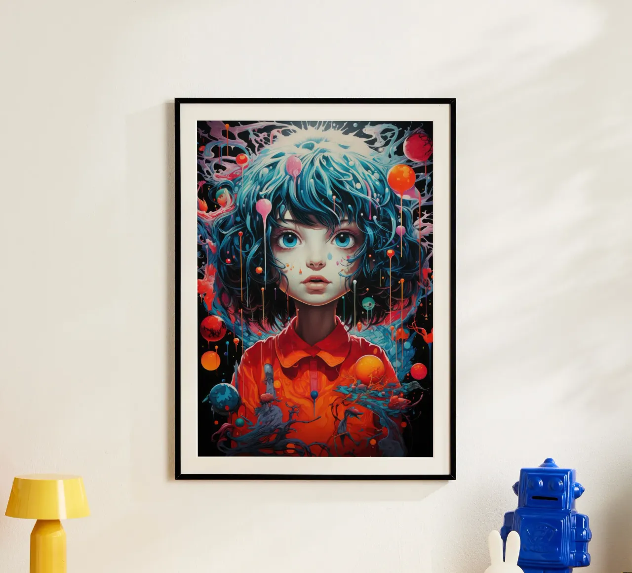 Chaos im Kopf Poster von PosterPrint