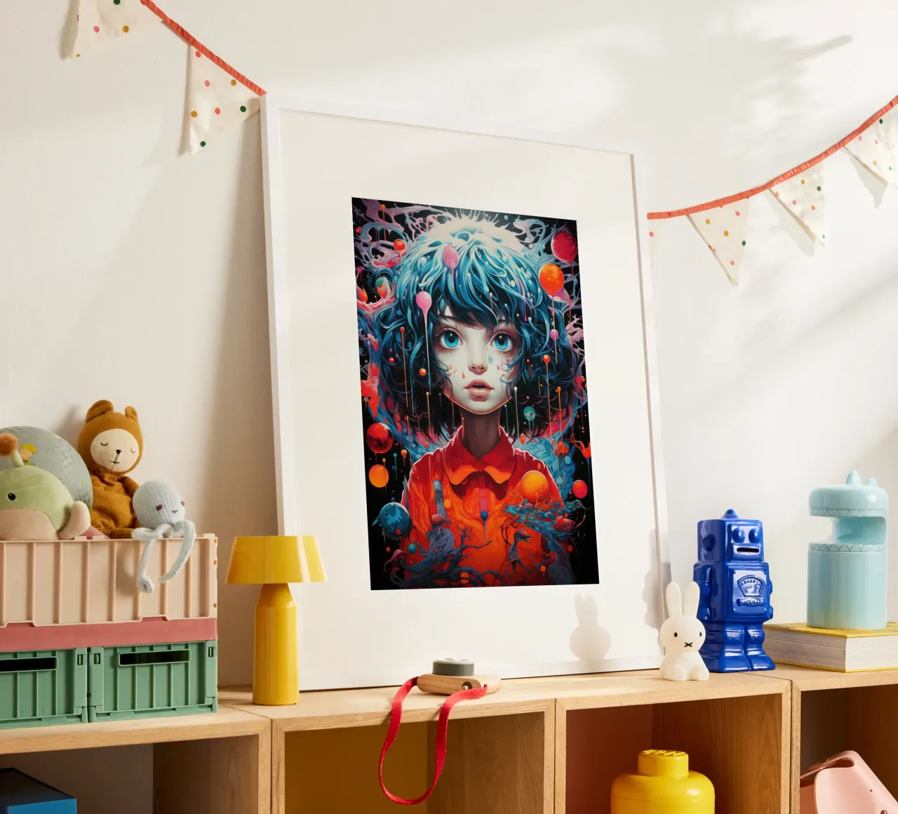 Chaos im Kopf Poster von PosterPrint