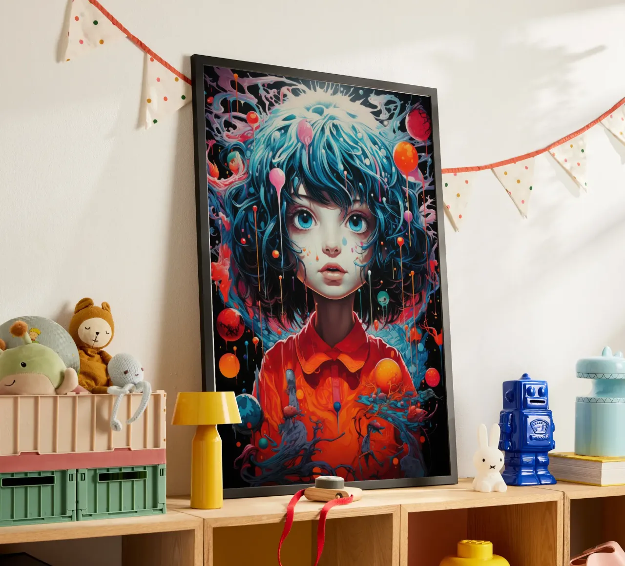 Chaos im Kopf Poster von PosterPrint