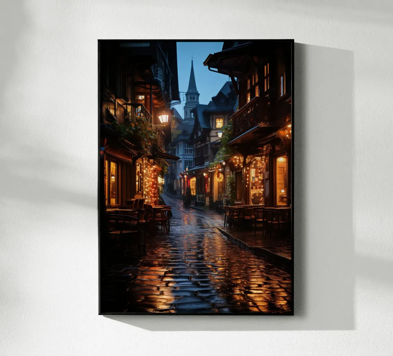 Vicolo illuminato plexiglass da PosterPrint