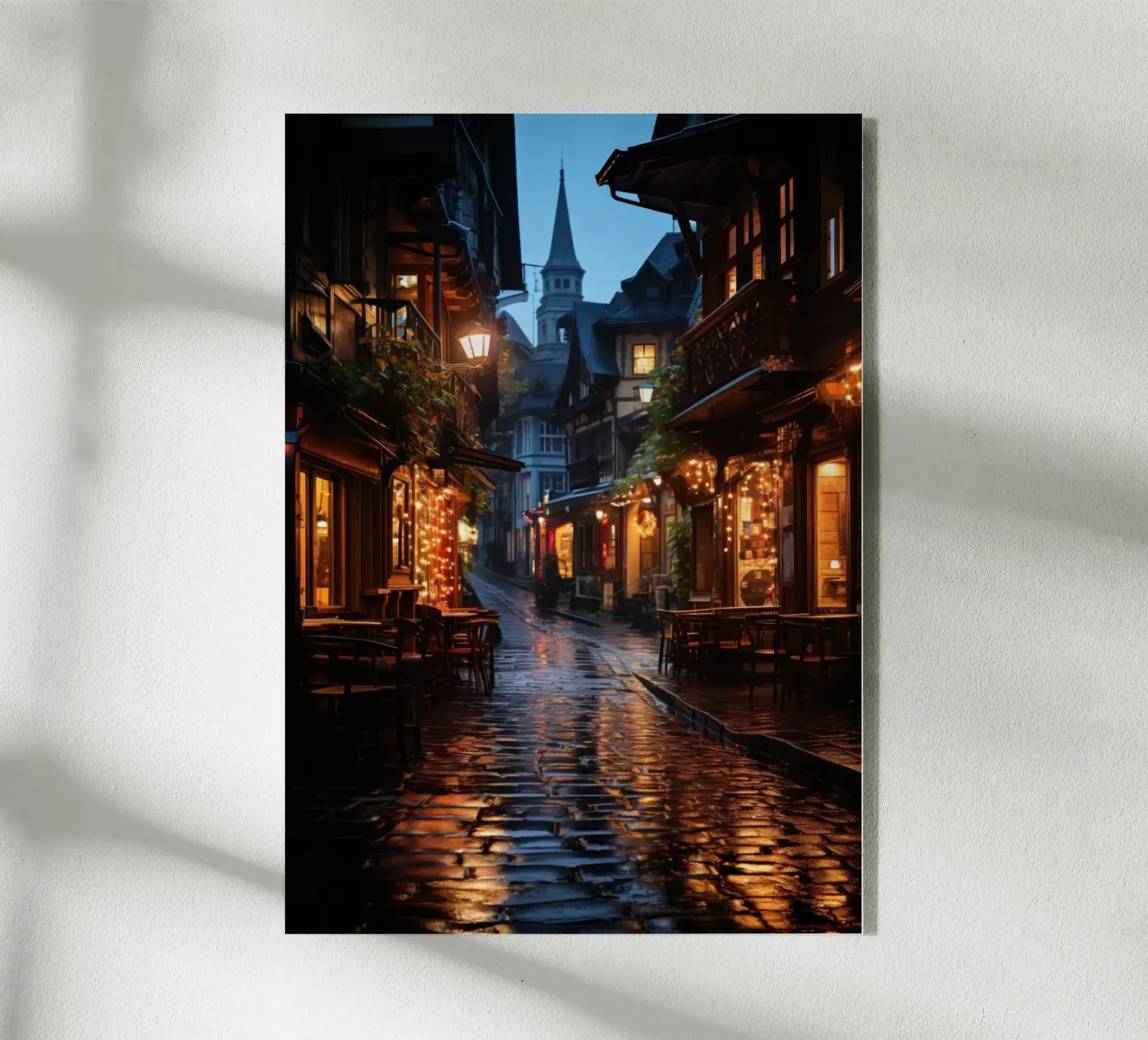 Vicolo illuminato plexiglass da PosterPrint