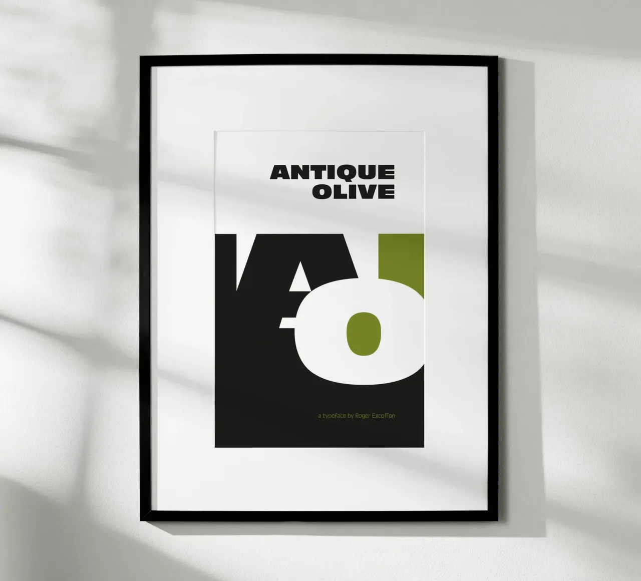 Antique Olive poster da DIGIDAVID