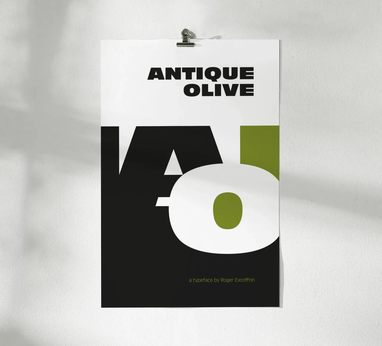 Antique Olive poster da DIGIDAVID