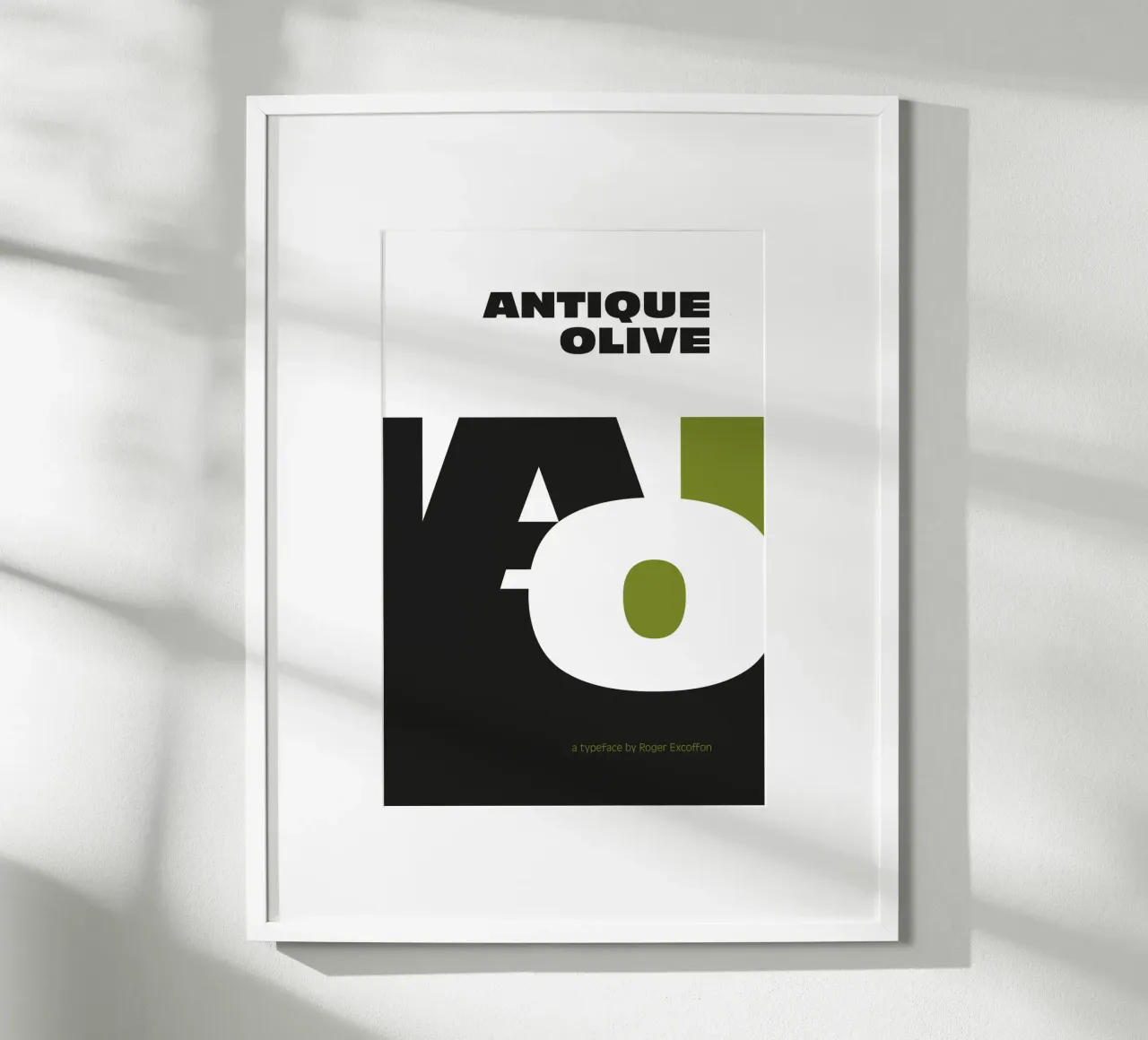 Antique Olive poster da DIGIDAVID