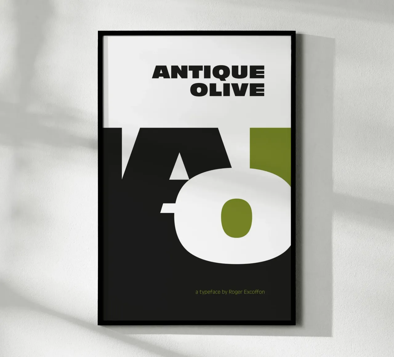 Antique Olive poster da DIGIDAVID