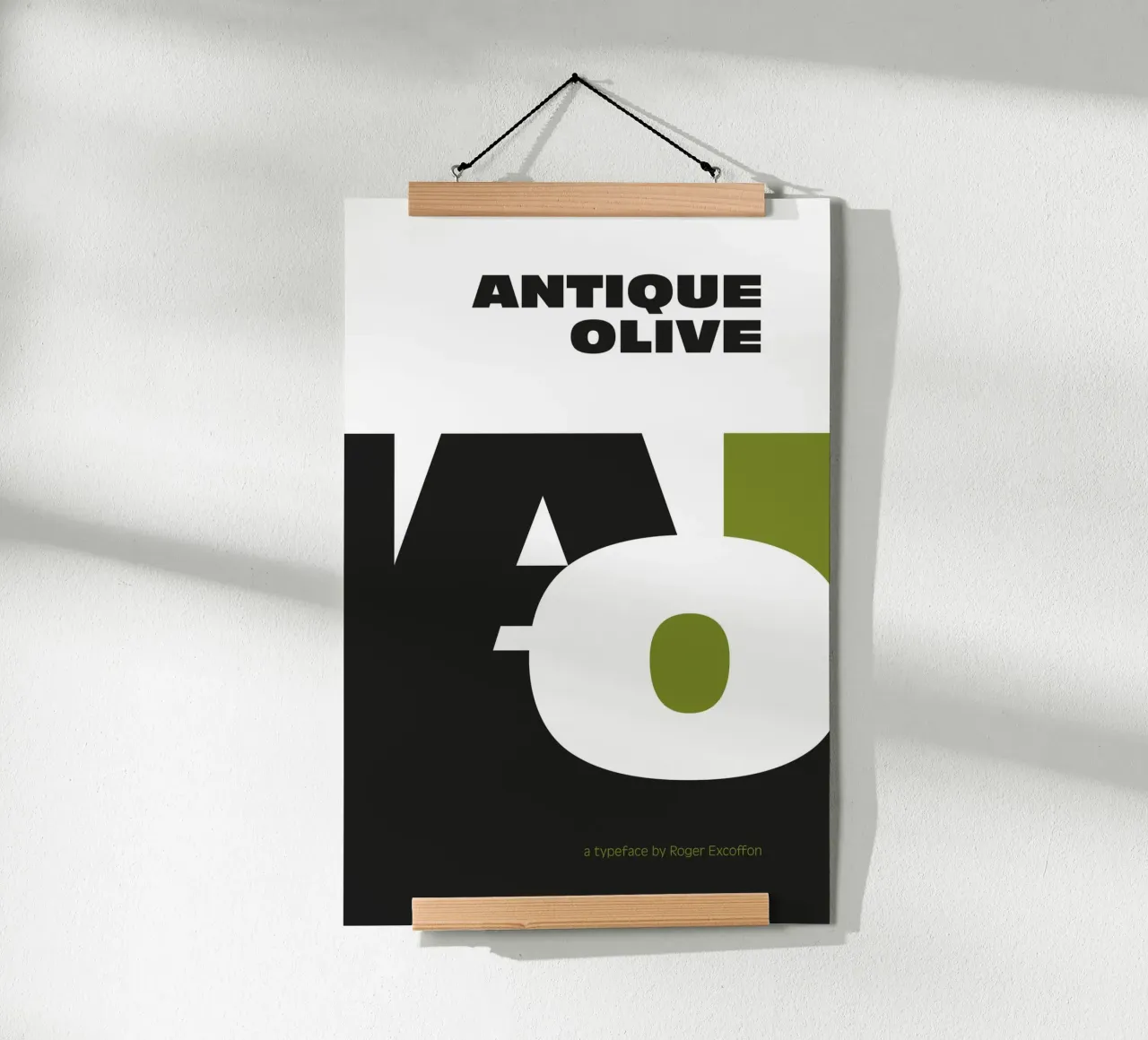 Antique Olive poster da DIGIDAVID