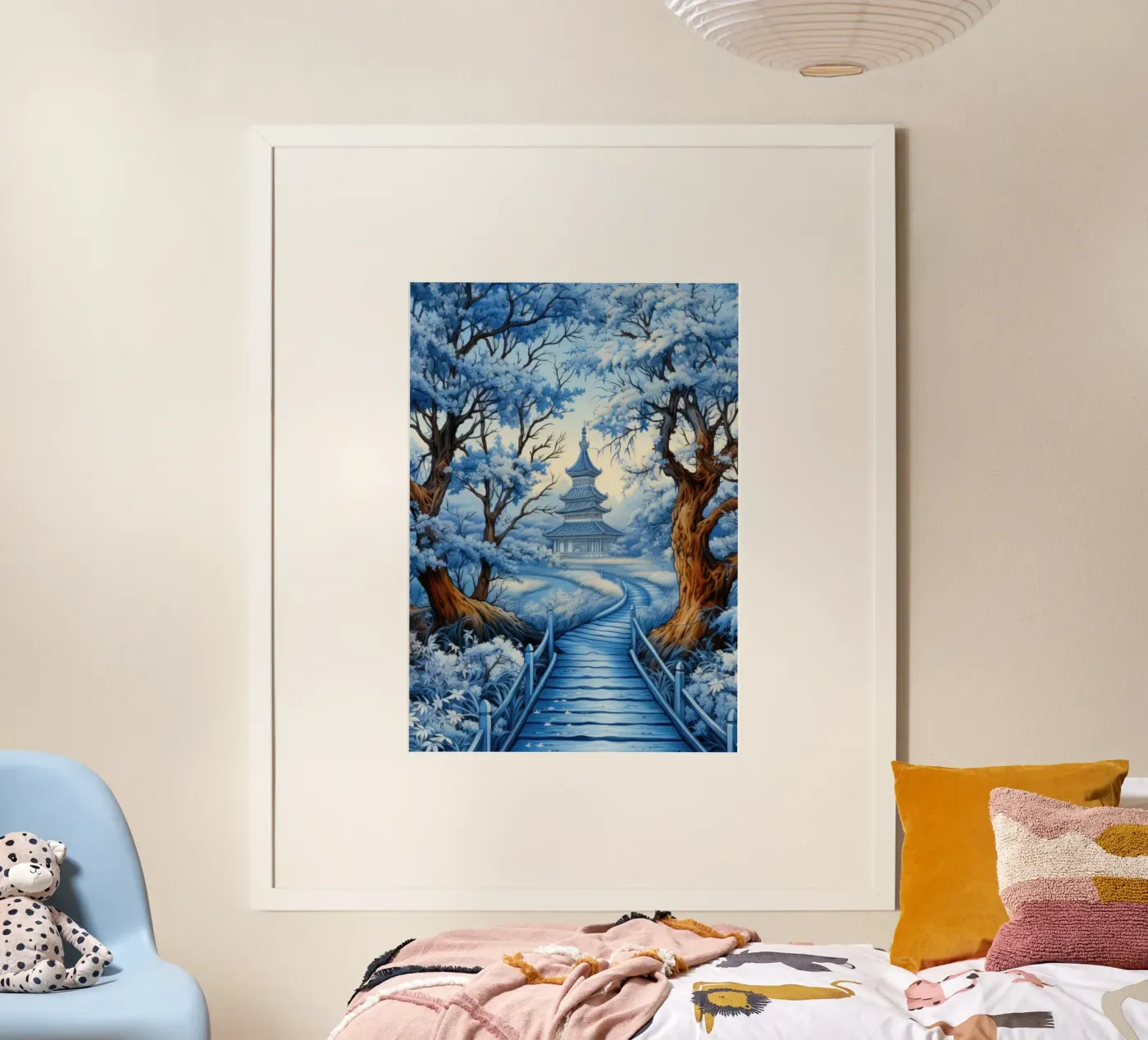 Winterland Giappone poster da PosterPrint