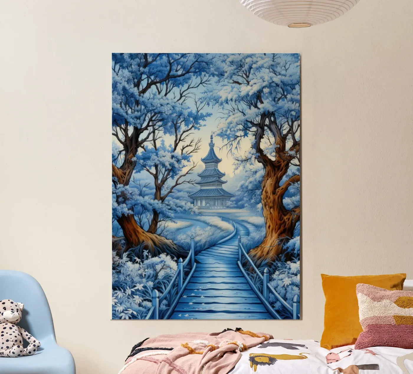 Winterland Giappone poster da PosterPrint