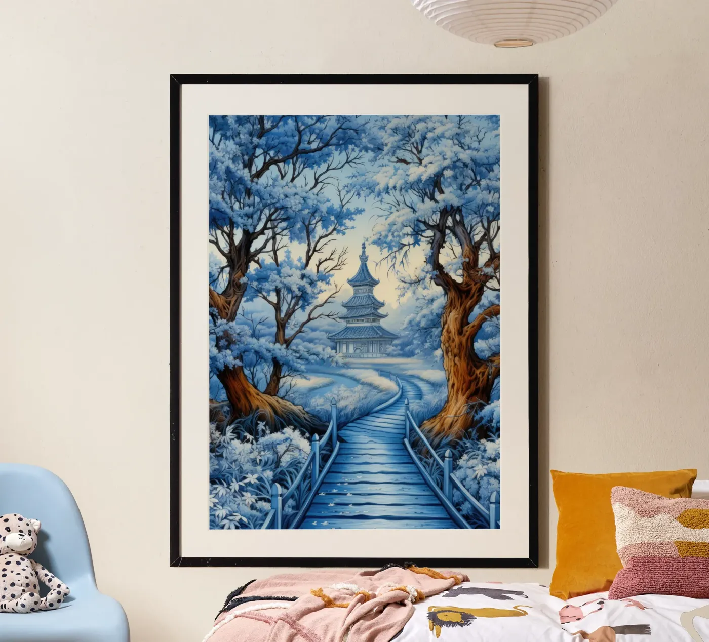 Winterland Giappone poster da PosterPrint