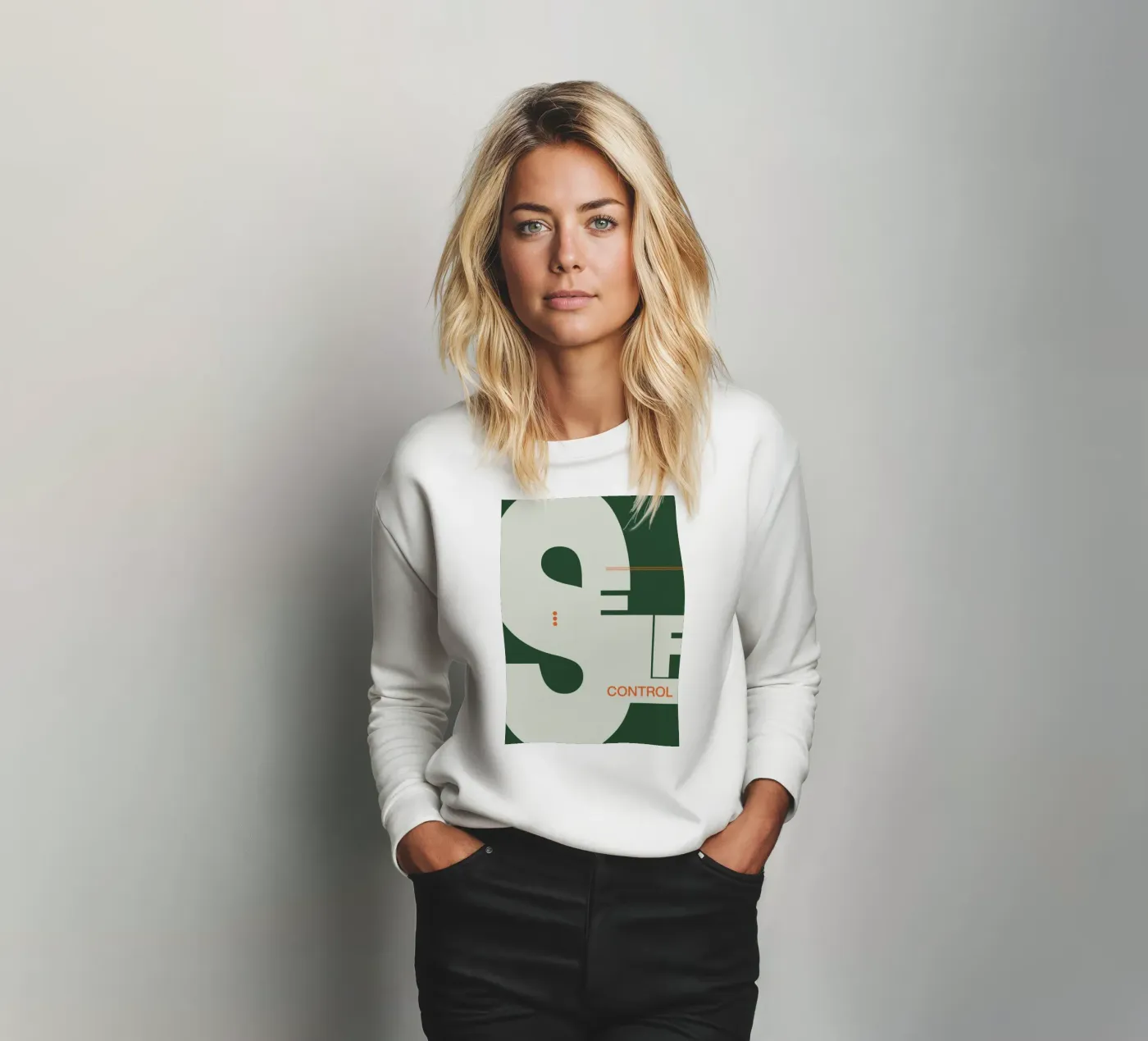 Selfcontrol sweatshirt by Hey Vincent