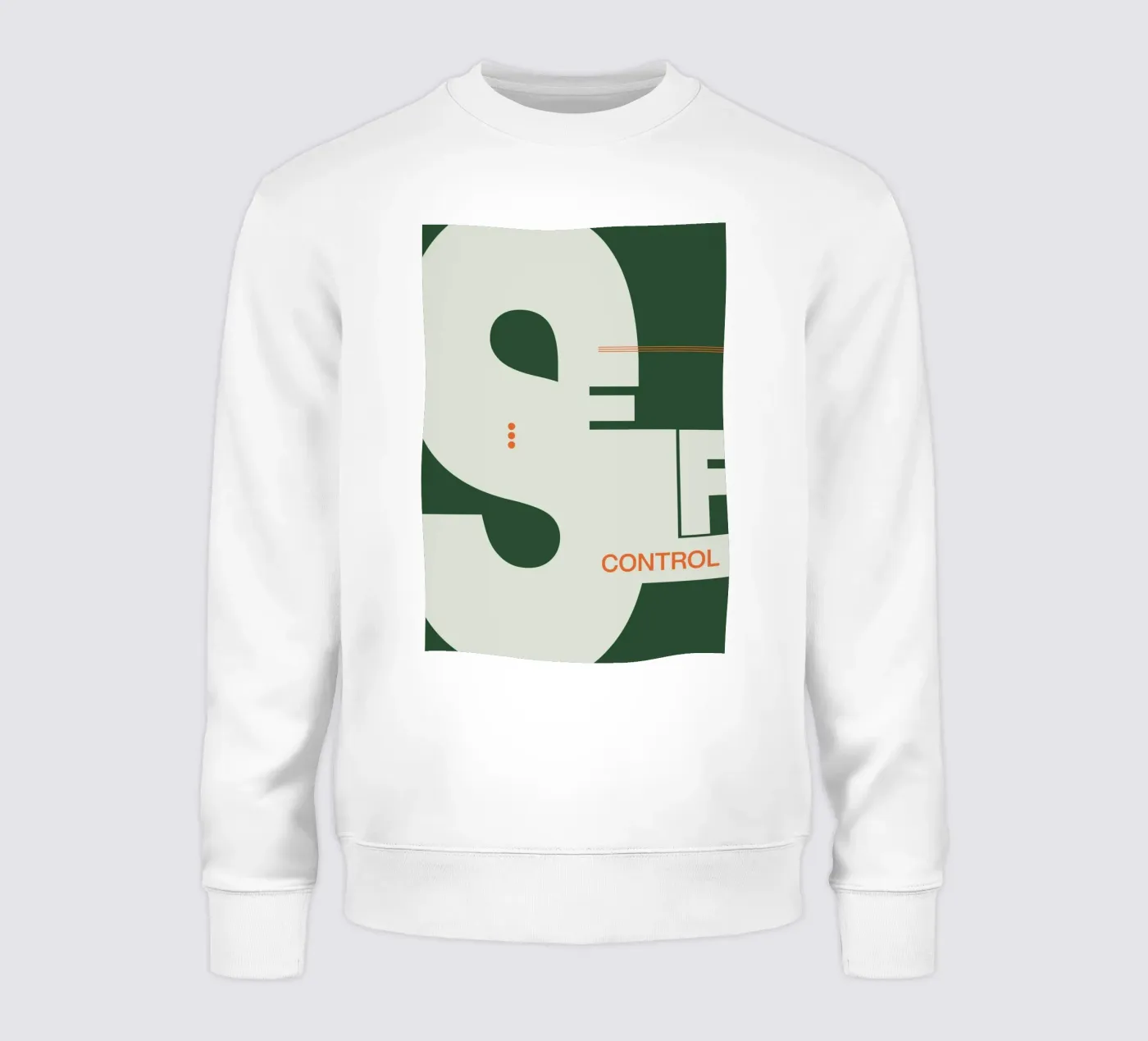 Selfcontrol sweatshirt by Hey Vincent
