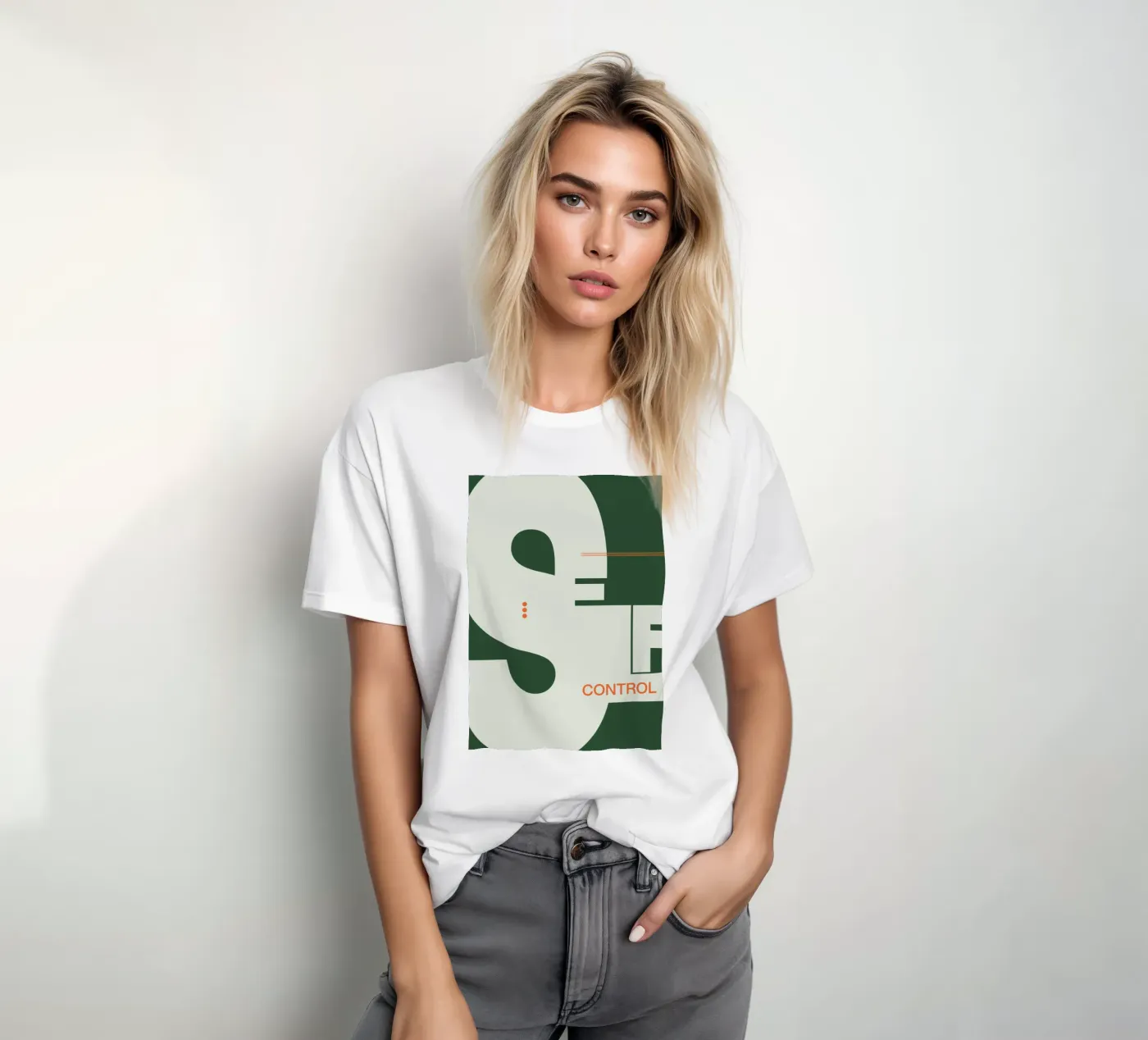Selfcontrol t-shirt da Hey Vincent