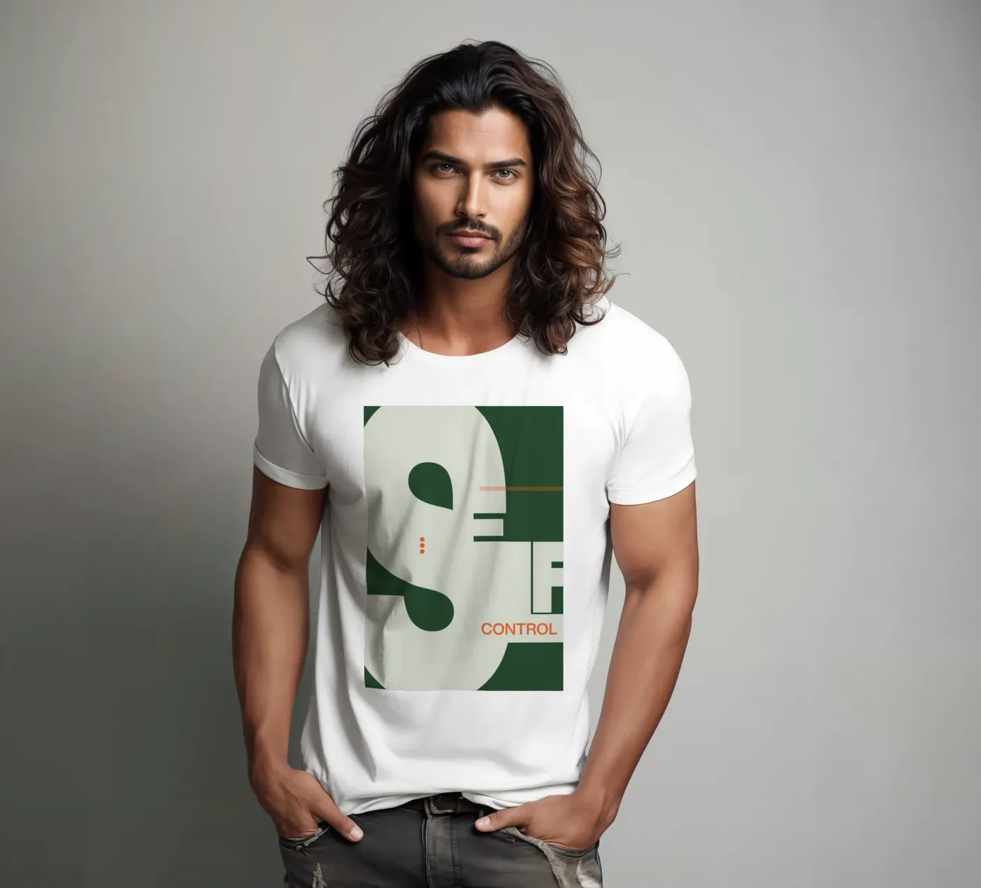 Selfcontrol t-shirt da Hey Vincent