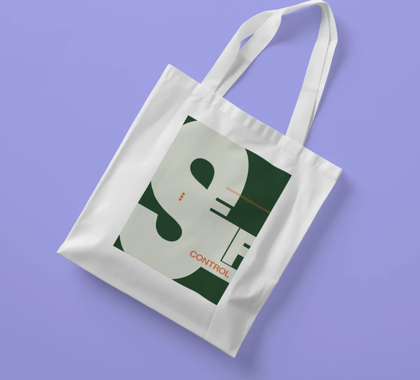 Selfcontrol tote bag by Lena Rudman