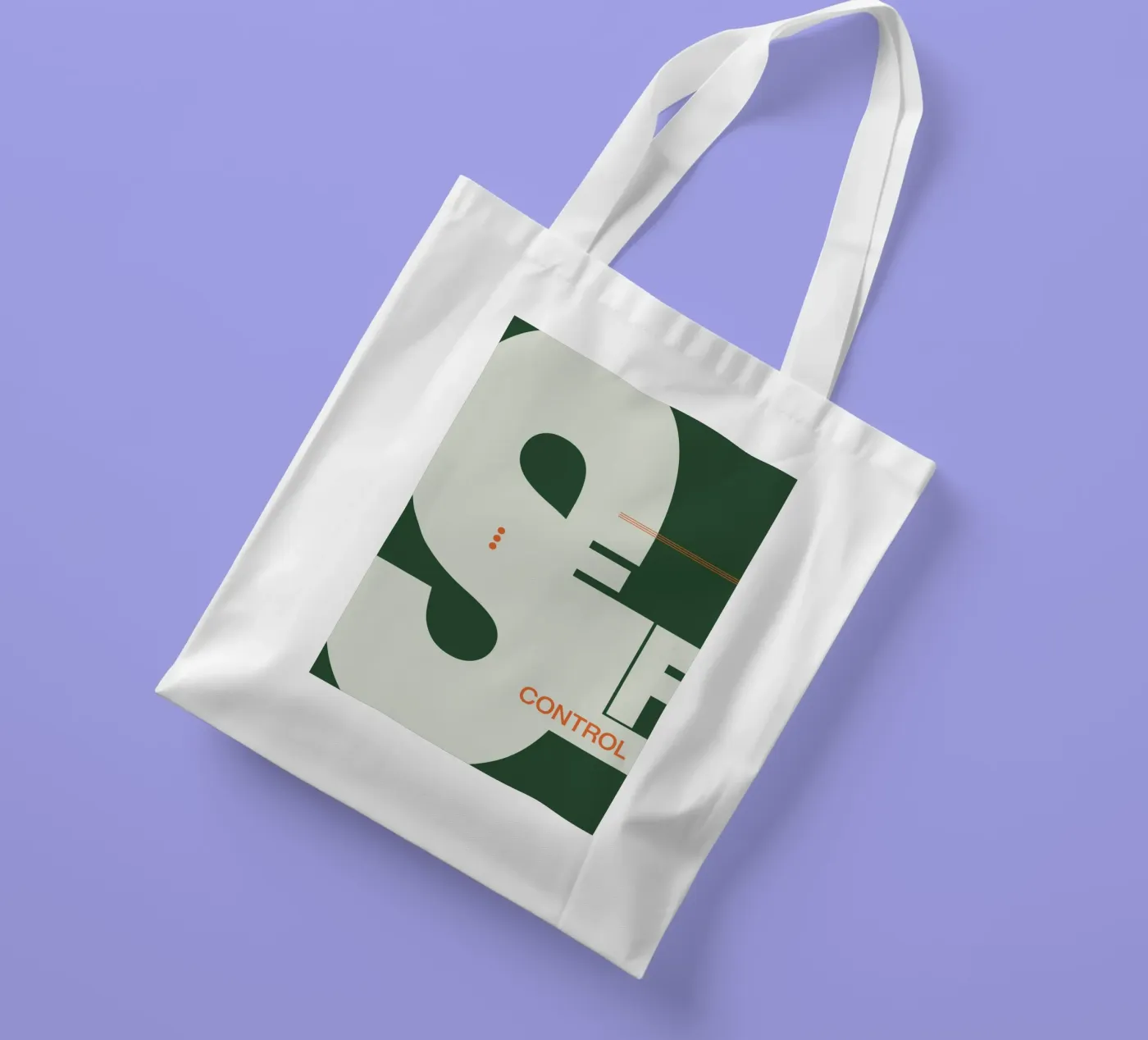 Selfcontrol tote bag by Lena Rudman